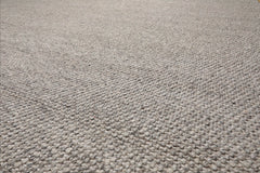 10' 7''x16' Ash Gray Color Hand Tufted All-Over 100% Wool Traditional Oriental Rug