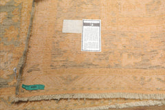 5x8 Beige Sage Gold Color Hand Knotted All-Over 100% Wool Traditional Oriental Rug