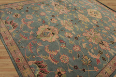 Quickton Multi Size Celadon, Blush Hand Tufted Hand Made 100% Wool Modern & Contemporary Oriental Area Rug