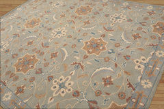 Endymion 8x10 Hand Tufted Hand Made 100% Wool Modern & Contemporary Oriental Area Rug Gray,Slate Color