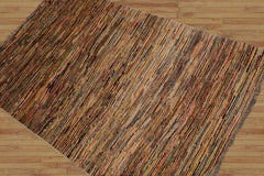 3x5 Hand Knotted 100% Wool Peshawar Modern & Contemporary Oriental Area Rug Beige, Blue Color