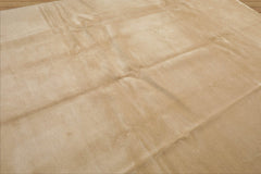 8x10 Hand Knotted Tibetan Wool and Silk Tibetan Traditional Oriental Area Rug Beige, Color
