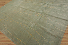 9x12 Hand Knotted Tibetan 100% Wool Tibetan Traditional Oriental Area Rug Mint, Gold Color
