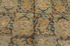 6x9 Hand Knotted Tibetan 100% Wool Traditional Oriental Area Rug Aqua, Teal Color