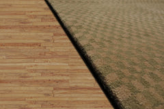 4x6 Hand Knotted Tibetan 100% Wool Michaelian & Kohlberg Modern & Contemporary Oriental Area Rug Beige, Sage Color