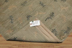 3x5 Hand Knotted Tibetan 100% Wool Michaelian & Kohlberg Swiss Wash Modern Oriental Area Rug Moss, Beige Color