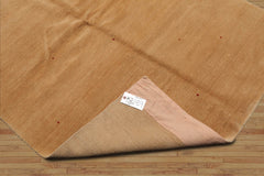 4x6 Hand Knotted Tibetan 100% Wool Michaelian & Kohlberg Swiss Wash Contemporary Oriental Area Rug Red, Tan Color