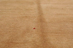 4x6 Hand Knotted Tibetan 100% Wool Michaelian & Kohlberg Swiss Wash Contemporary Oriental Area Rug Red, Tan Color