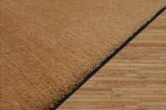 4x6 Hand Knotted Tibetan 100% Wool Michaelian & Kohlberg Swiss Wash Contemporary Oriental Area Rug Red, Tan Color