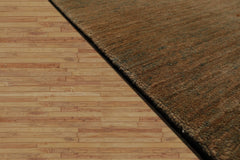 4x6 Hand Knotted Tibetan 100% Wool Swiss Wash Michaelian & Kohlberg Contemporary Oriental Area Rug Moss, Red Color