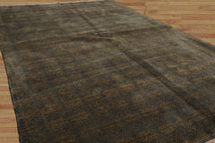 4x6 Hand Knotted Tibetan 100% Wool Michaelian & Kohlberg Contemporary Oriental Area Rug Celadon, Lime Color