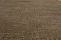 Runner Hand Knotted Tibetan 100% Wool Michaelian & Kohlberg Swiss Wash Modern Oriental Area Rug Beige, Moss Color