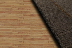 6x9 Hand Knotted Tibetan 100% Wool Tufenkian Modern & Contemporary Oriental Area Rug Tone On Tone,Gray Color