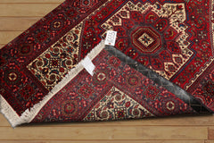 3x5 Hand Knotted 100% Wool Bidjar Traditional 250 KPSI Oriental Area Rug Red, Ivory Color