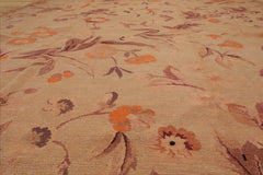 9x12 Hand Knotted Tibetan 100% Wool Michaelian & Kohlberg Traditional Oriental Area Rug Tan, Taupe Color