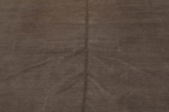 6x9 Hand Knotted Tibetan Wool and Silk Lapchi Modern & Contemporary Oriental Area Rug Tone on Tone Taupe Color