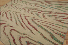 8x10 Hand Knotted 100% Wool Peshawar Modern & Contemporary Oriental Area Rug Beige, Brown Color