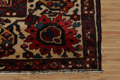 Palace Hand Knotted 100% Wool Bhakhtiari Traditional Oriental Area Rug Rust, Ivory Color