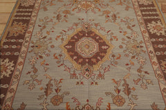 6x9 Hand Knotted Sino Persian 100% Wool Nourison Nourmak Traditional Oriental Area Rug Moss, Brown Color