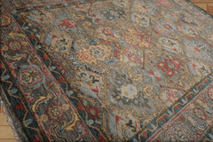 9x12 Hand Knotted 100% Wool Heriz Traditional Oriental Area Rug Gray, Blue Color