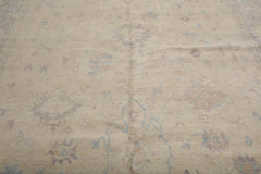 9x12 Beige, Aubergine, Tan Color Hand Knotted All-Over 100% Wool Traditional Oriental Rug