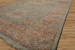 3x5 Sea Foam, Blush, Beige Color Hand Knotted All-Over 100% Wool Traditional Oriental Rug