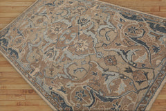 Lesage 5x8 Hand Tufted Hand Made 100% Wool Arts and Craft Traditional Oriental Area Rug Beige, Taupe Color