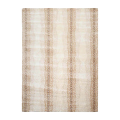 8 x 10Multicolor Tan Brown Color Hand Tufted Animal Print 100% Wool Modern Oriental Rug