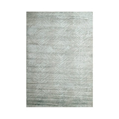 9x12 Celadon, Gray Hand Knotted 100% Wool Modern & Contemporary Oriental Area Rug