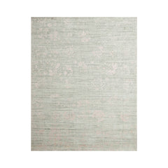 8x10 Beige, Gray Hand Knotted 100% Wool Modern & Contemporary Oriental Area Rug
