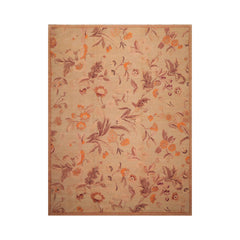 9x12 Hand Knotted Tibetan 100% Wool Michaelian & Kohlberg Traditional Oriental Area Rug Tan, Taupe Color