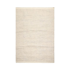 LoomBloom 5x8 Handmade Ivory Designer Kilim Wool Oriental Area Rug