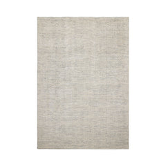 LoomBloom 5x8 Gray Handcrafted Modern Ribbed Wool Oriental Area Rug