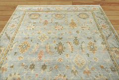 9x12 Gray Hand Knotted 100% Wool Traditional Oriental Area Rug