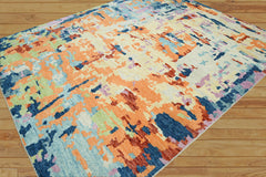 8x10 Multi Color Hand Knotted 100% Wool Tibetan Traditional Oriental Area Rug