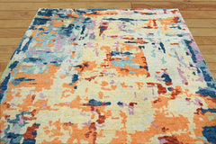 8x10 Multi Color Hand Knotted 100% Wool Tibetan Traditional Oriental Area Rug