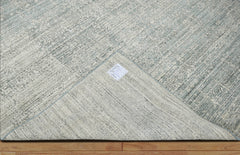 8x10 Celadon,Beige Hand Knotted Hand Made 100% Wool Modern & Contemporary Oriental Area Rug
