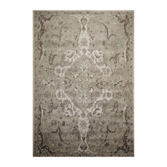 5' 00"x8' 00" Light Gray Moss Dark Gray Color Hand Tufted Persian 100% Wool Traditional Oriental Rug