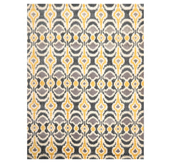 8' x10' Beige Gray Gold Color Hand Tufted Hand Made 100% Wool Modern & Contemporary Oriental Rug