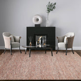 8' x10' Rust Ivory Gray Color Hand Knotted Persian 100% Wool Modern & Contemporary Oriental Rug