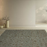 6' x9' 2'' Gray Green Color Hand Knotted Tibetan 100% Wool Transitional Oriental Rug