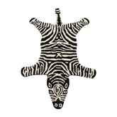 3' x5' Black White Color Hand Tufted Hand Made 100% Wool Novelty Oriental Rug