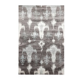 4x6 Gray, Silver, Muted Tones Color Hand Knotted All-Over 100% Wool Modern Oriental Rug