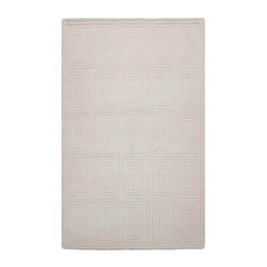 5' x8' Tone On Tone Gray Color Hand Tufted Hand Made 100% Wool Modern & Contemporary Oriental Rug