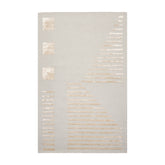 5' x8' Tone On Tone Gray Color Hand Tufted Hand Made 100% Wool Modern & Contemporary Oriental Rug