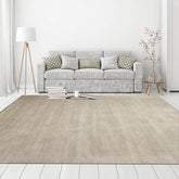 8' x10' Mossy Gray Color Hand Loomed Hand Made 100% Wool Modern & Contemporary Oriental Rug