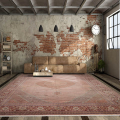 13' 1''x20' Beige Rust Brown Color Hand Knotted Persian Wool and Silk Traditional Oriental Rug