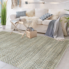 5x7 Gray LoomBloom Hand Knotted Modern & Contemporary Textured Tibetan 100% Wool Oriental Area Rug