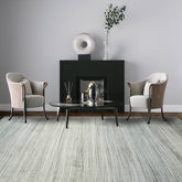 6' 3''x9' 3'' Tone On Tone Gray Color Hand Knotted Tibetan 100% Wool Modern & Contemporary Oriental Rug