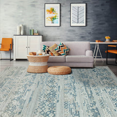 6x9 Gray LoomBloom Hand Knotted Modern & Contemporary Textured Tibetan 100% Wool Oriental Area Rug